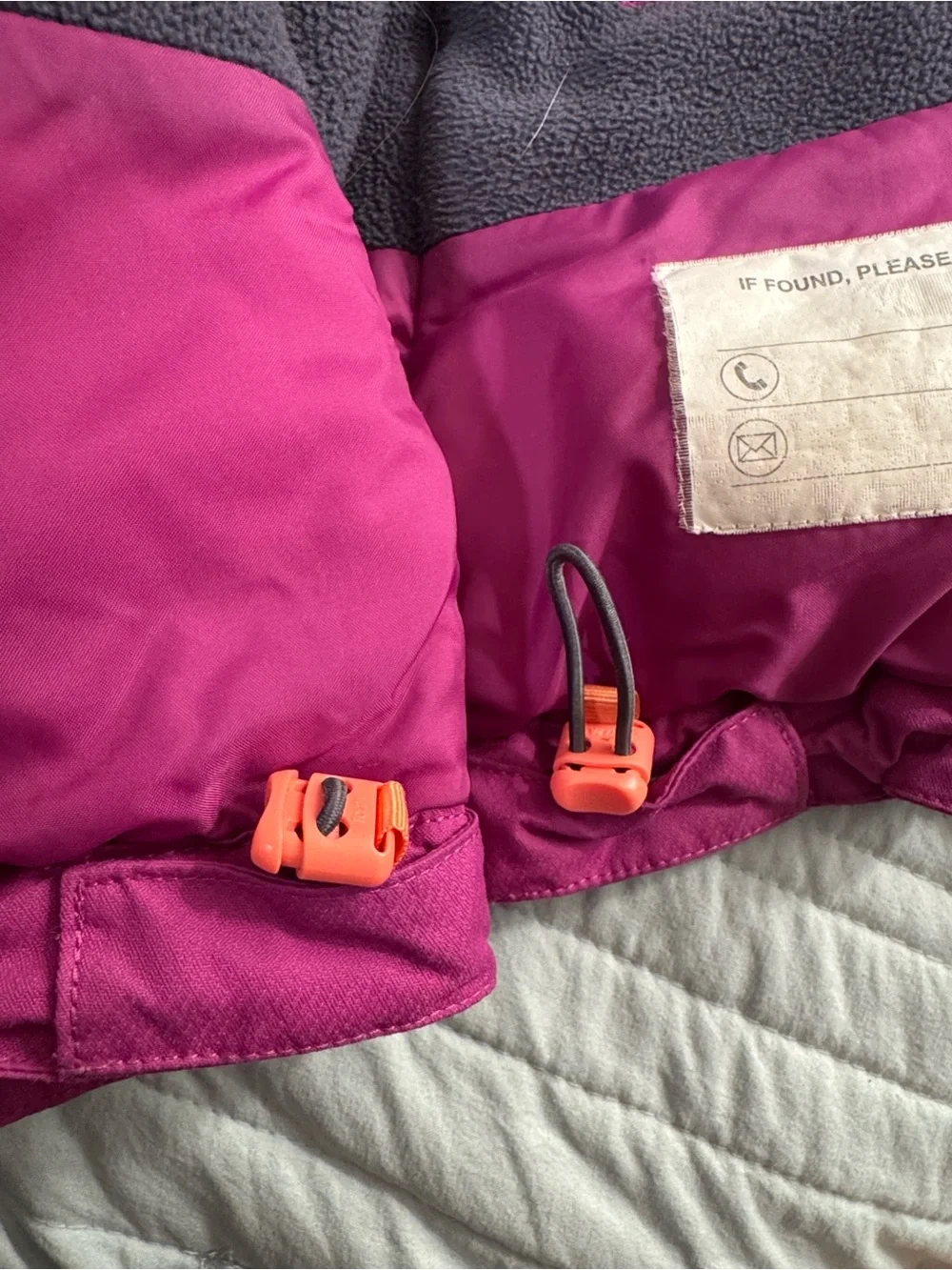 REI Fuchsia Winter Coat with Cozy Fleece Lining